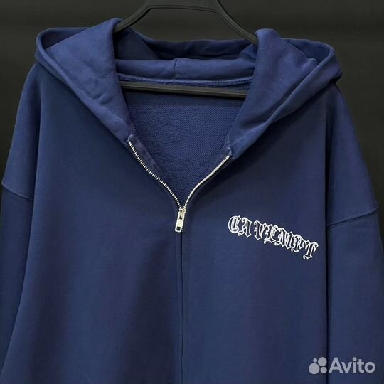 Зип худи cavempt оверсайз 100% хлопок