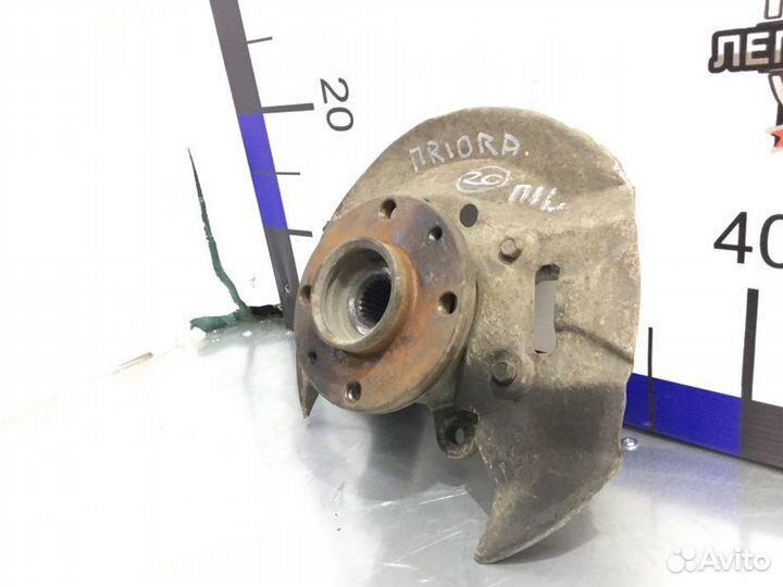 Кулак поворотный ступица в сборе передний левый