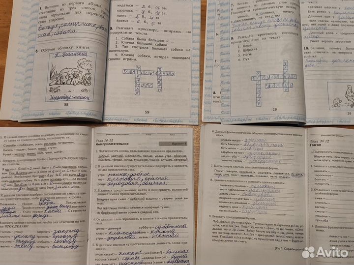 Голубь Русский язык Крылова Чтение