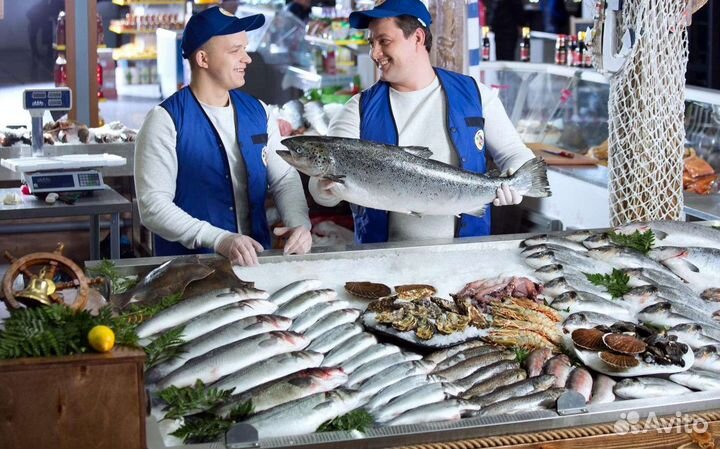 Доходный рыбный магазин с постоянными покупателями