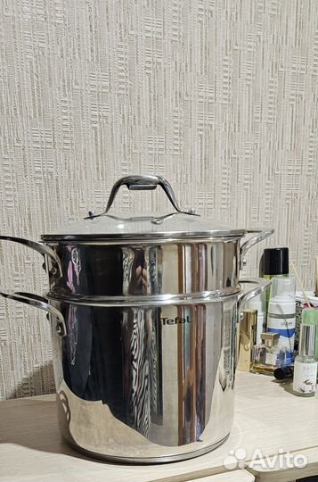 Кастрюля Tefal, нержавейка 5, 5л