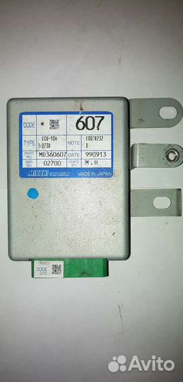 Блок управления заслонкой Mitsubishi Pajero IO