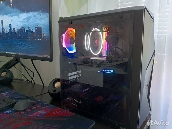 Компьютер на Ryzen 5 5600g + RTX3080 + 32гб RAM