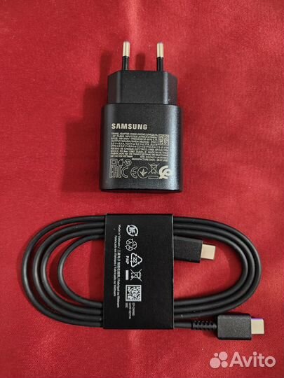 Блок зарядки samsung 25w original+провод original