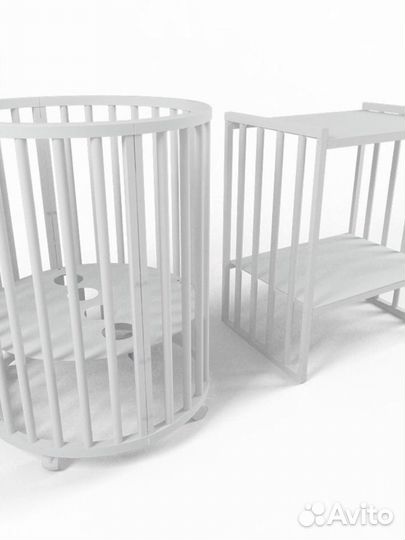 Детская кроватка трансформер 5 в 1