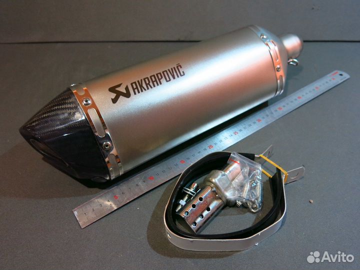 Глушитель Akrapovic Honda Suzuki Yamaha Kawasaki с