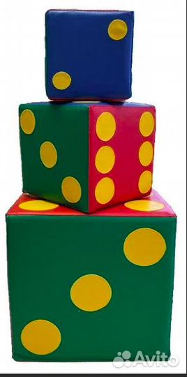 Игровой Кубик Кости - зарик 40*40 см