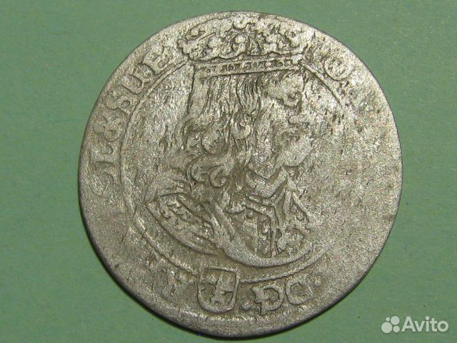 Монеты 6 грошей Польша Серебро Оригинал