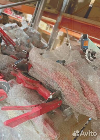 Затвор поворотный дисковый Machaon BFV-01 с ручкой