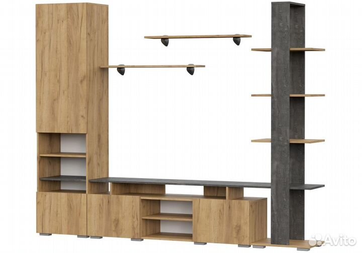 Готовые гостиные Frenchie дуб золотой - камень тем