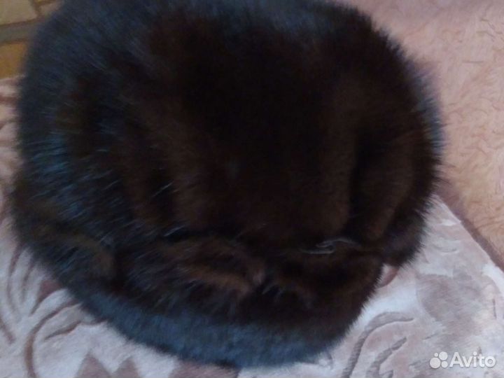 Шапка норковая женская