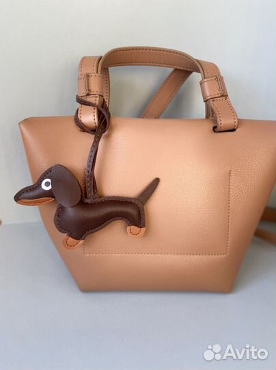 Брелок на сумку такса