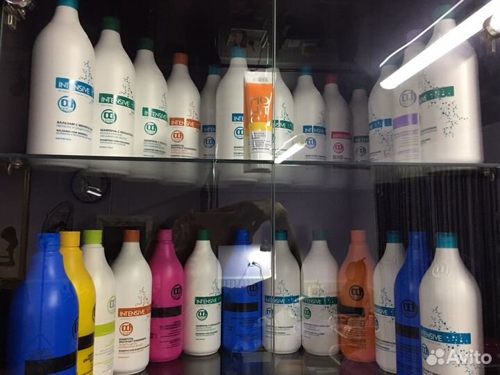 Професианальные шампуни литровые Италия