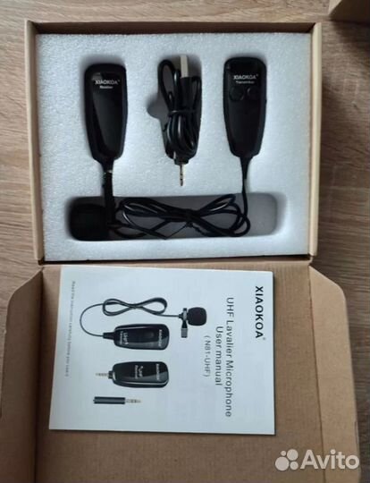 2-ой беспроводной петличный микрофон xiaokoa N81