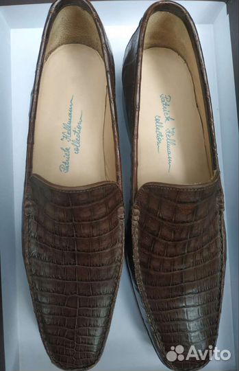 Туфли летние Patrick Hellmann аллигатор