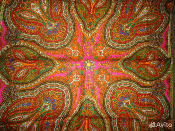 Платок с люрексом СССР