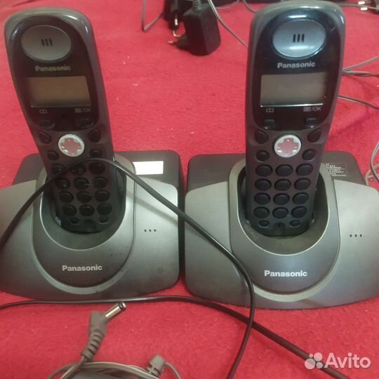 Радиотелефон panasonic KX-TG1105RU (2 штуки)