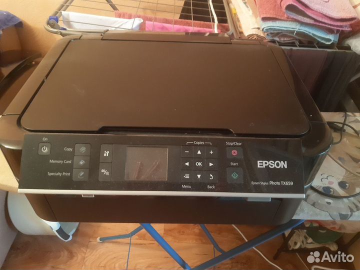 Цветной струйный принтер epson бу