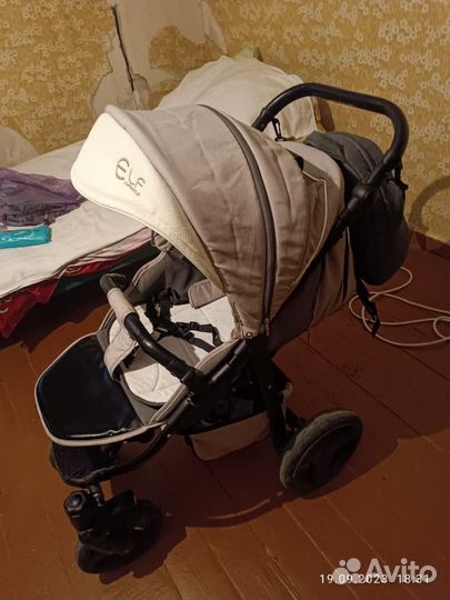 Детская Коляска camarelo elf 3 в 1