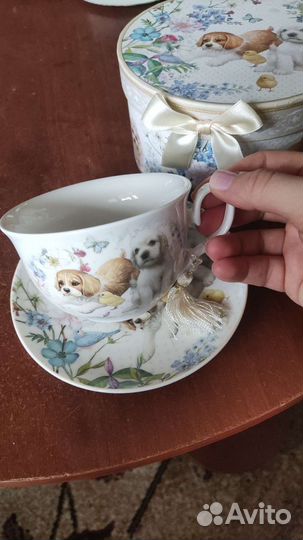 Чашка с блюдцем