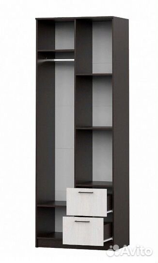 Шкаф двухстворчатый с зеркалом