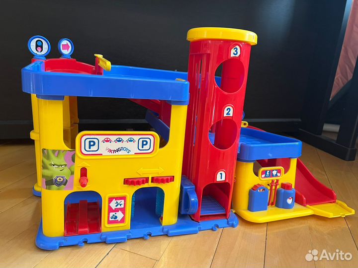 Игровой набор Гараж Viking Toys с машинками