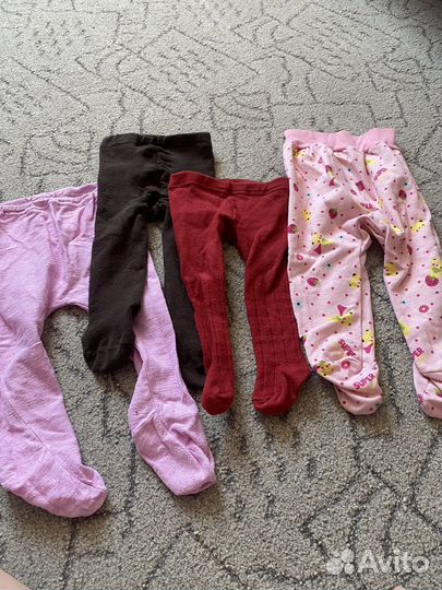 Большой пакет вещей на девочку 6-9 мес