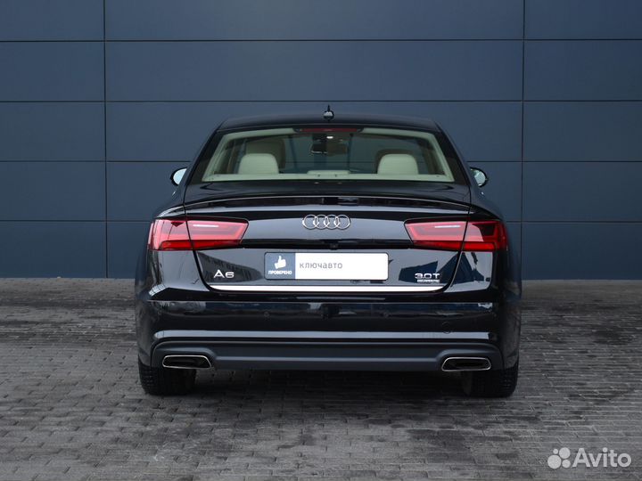 Audi A6 3.0 AMT, 2016, 129 000 км