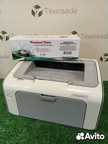 HP LaserJet Pro P1102 Принтер лазерный + Картридж