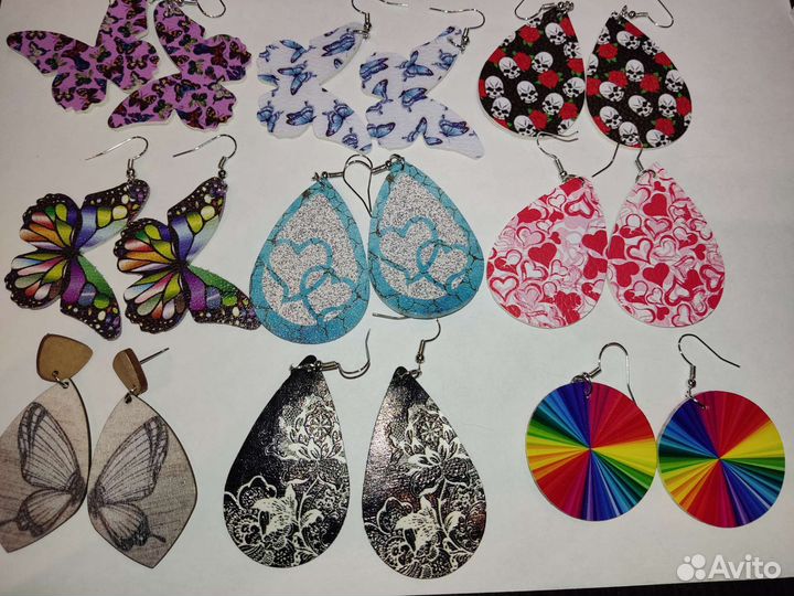 Серьги. Бижутерия