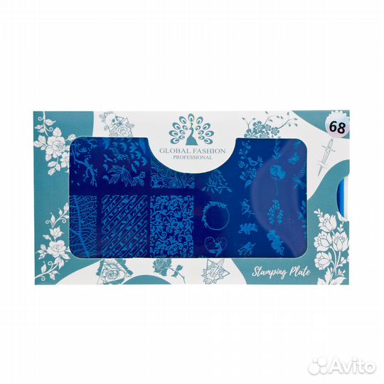 Диск для стемпинга Global Fashion #-68