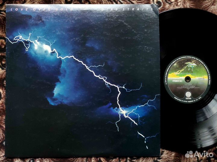 Dire Straits Love Over Gold оригинал Japan 1982 #3