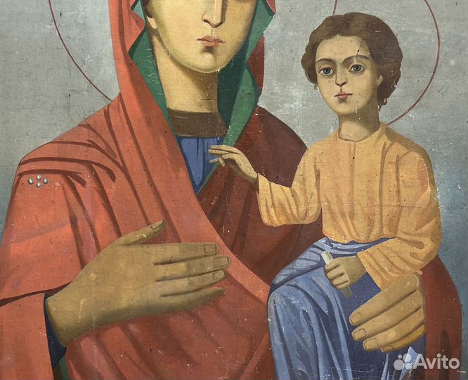 Храмовая Икона Тихвинская Богородица