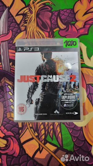 Диски на ps3 Just Cause 2