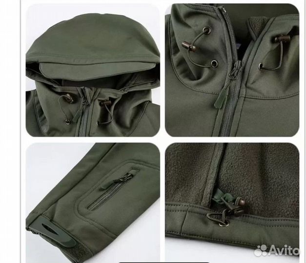 Тактический костюм softshell олива