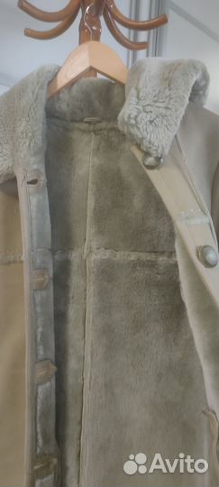 Дубленка натуральная женская с капюшоном