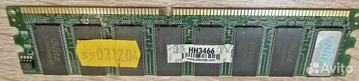 Оперативная память 512 мб DDR PC3200 U-30330