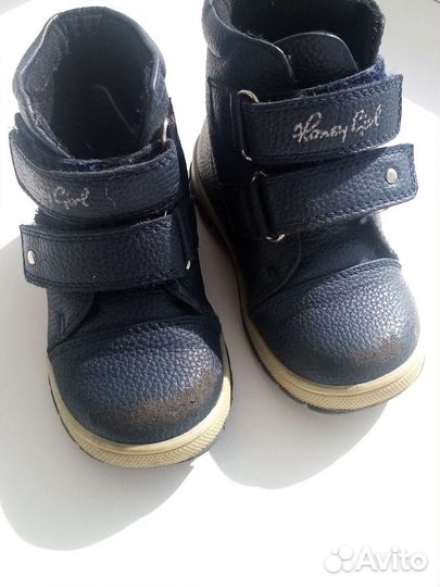 Ботинки демисезонные для девочки 23