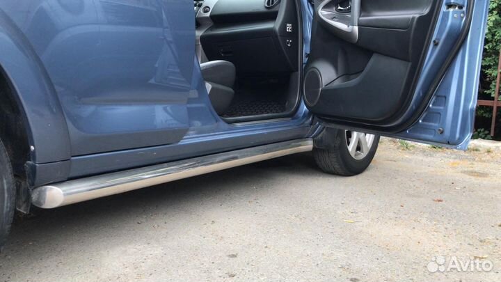 Пороги трубы Schiessler Toyota RAV4 ха30