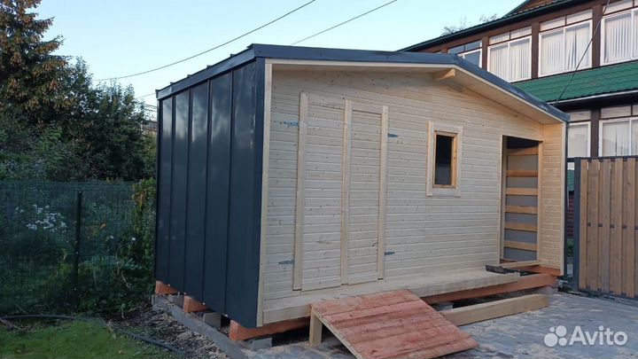 Дачный домик в стиле Барн хаус 5/2.5