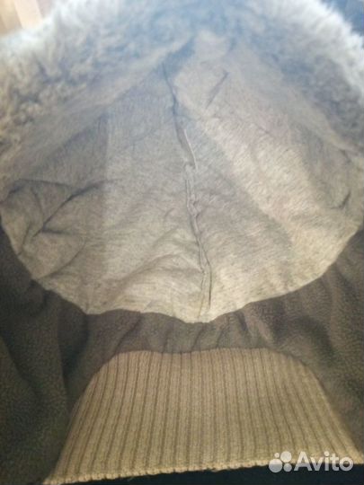 Шапка ушанка детская зимняя р.54