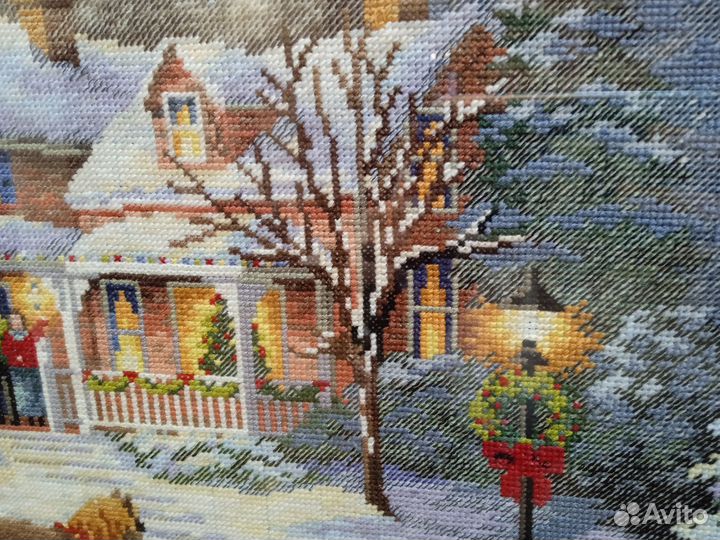 Вышивка крестом ручная работа