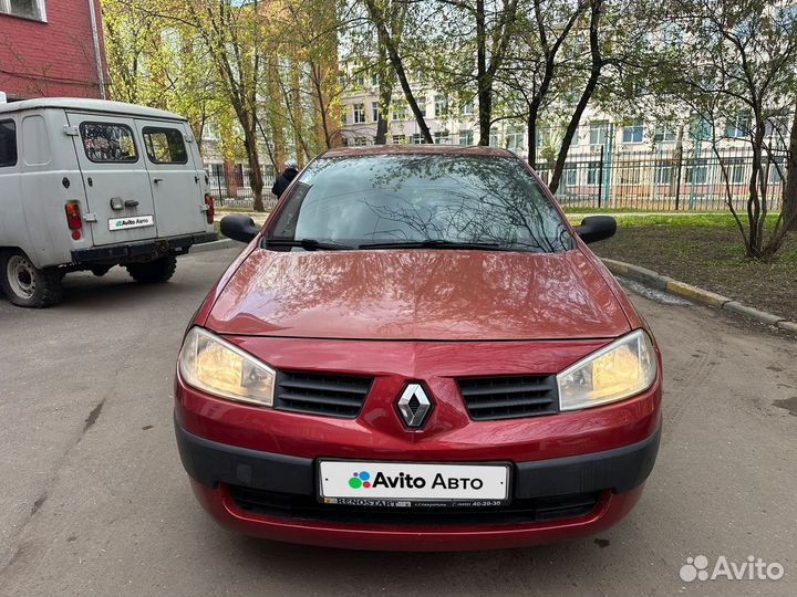 Renault Megane 1.6 AT, 2005, 220 996 км