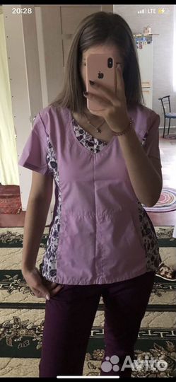 Хирургический костюм женский 46 размер