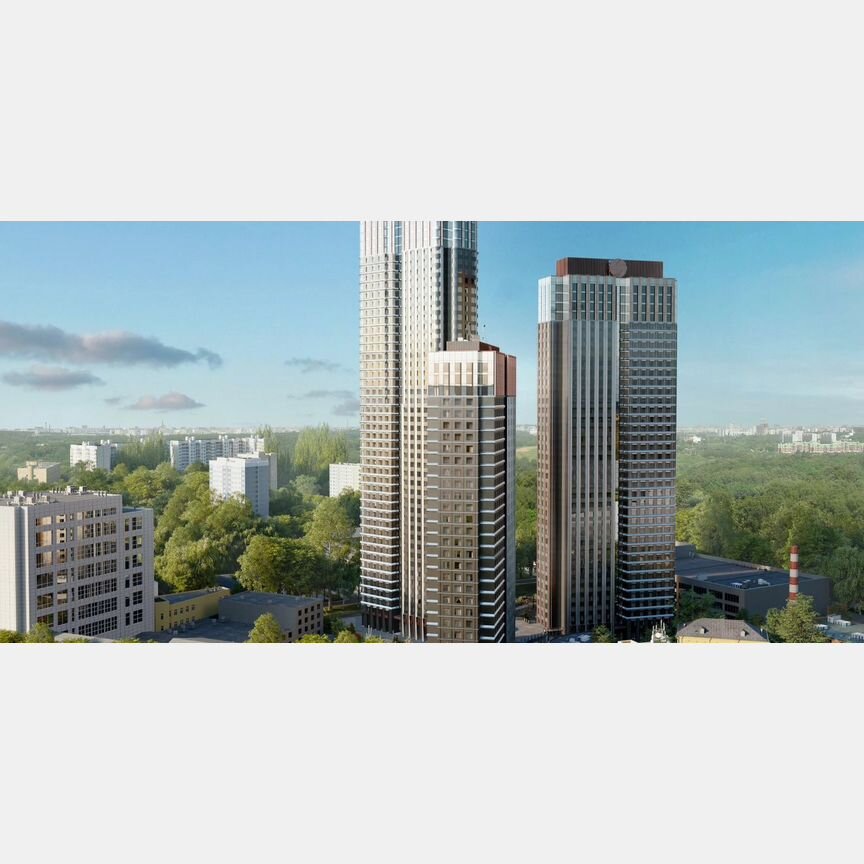 1-к. квартира, 39,9 м², 6/38 эт.