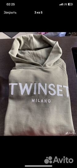 Twinset худи толстовка свитшот