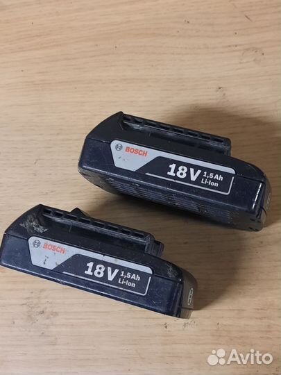 Аккумулятор шуруповёрта Bosch gba 18v 1.5ah