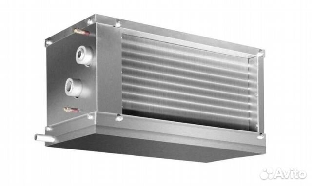 Канальный охладитель Zilon ZWS-R 400x200/3