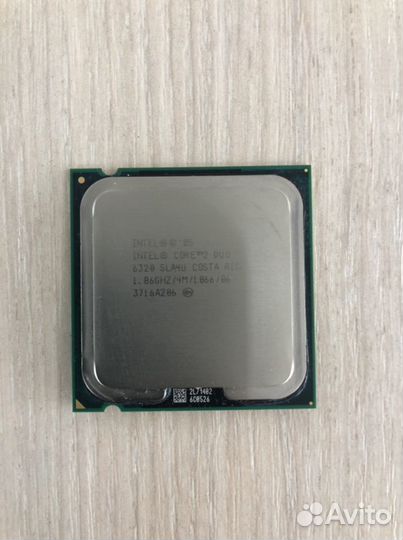 Процессор intel core 2 duo e6320