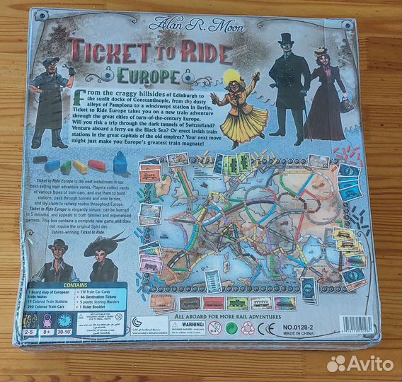 Ticket to ride европа новая